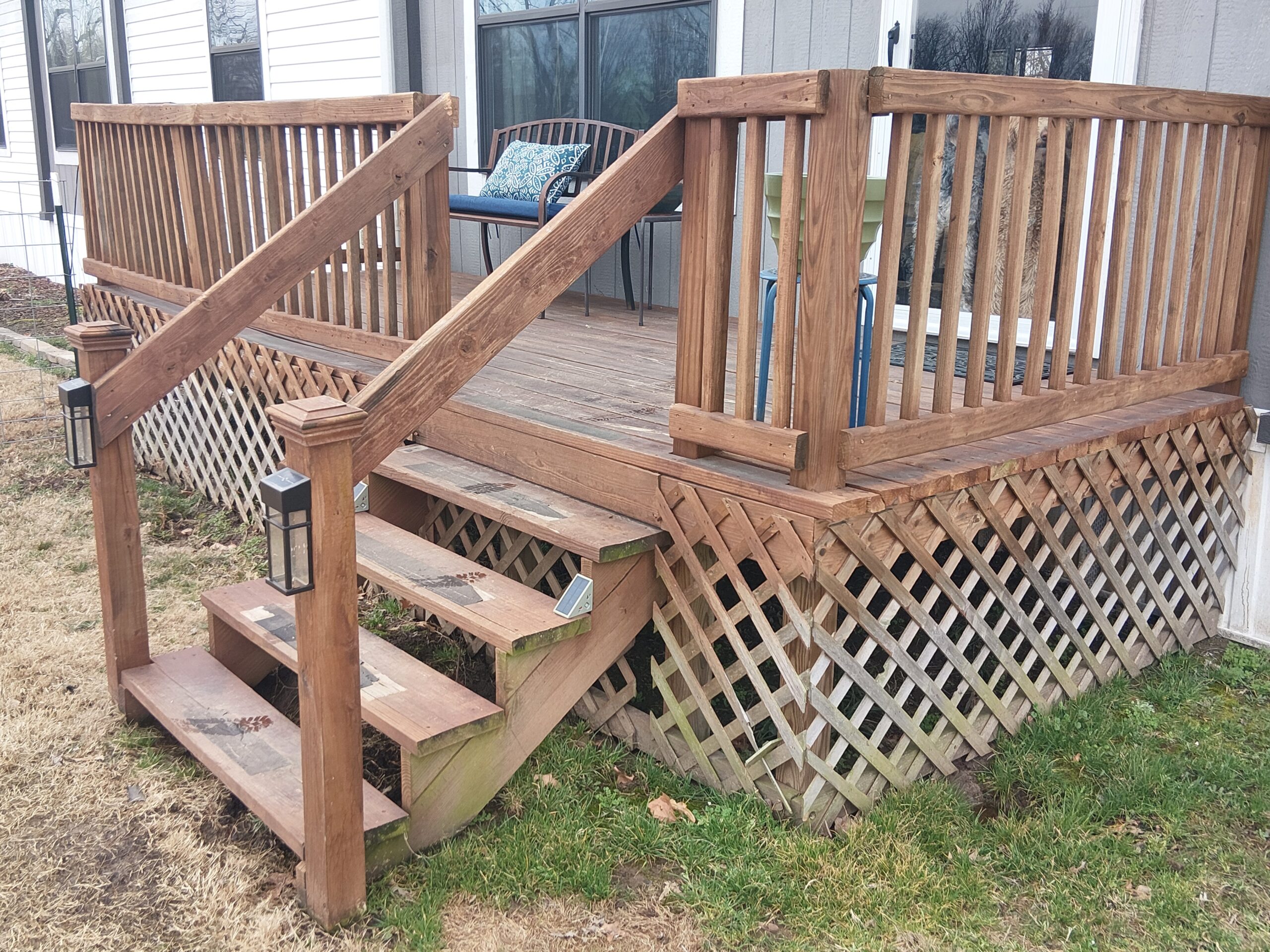 DIY Front Porch Deck – First Build, First Mistakes