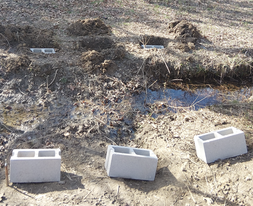 Cedar Timber Bridge Build – Using Reclaimed Trees & Utility Poles (In Progress)